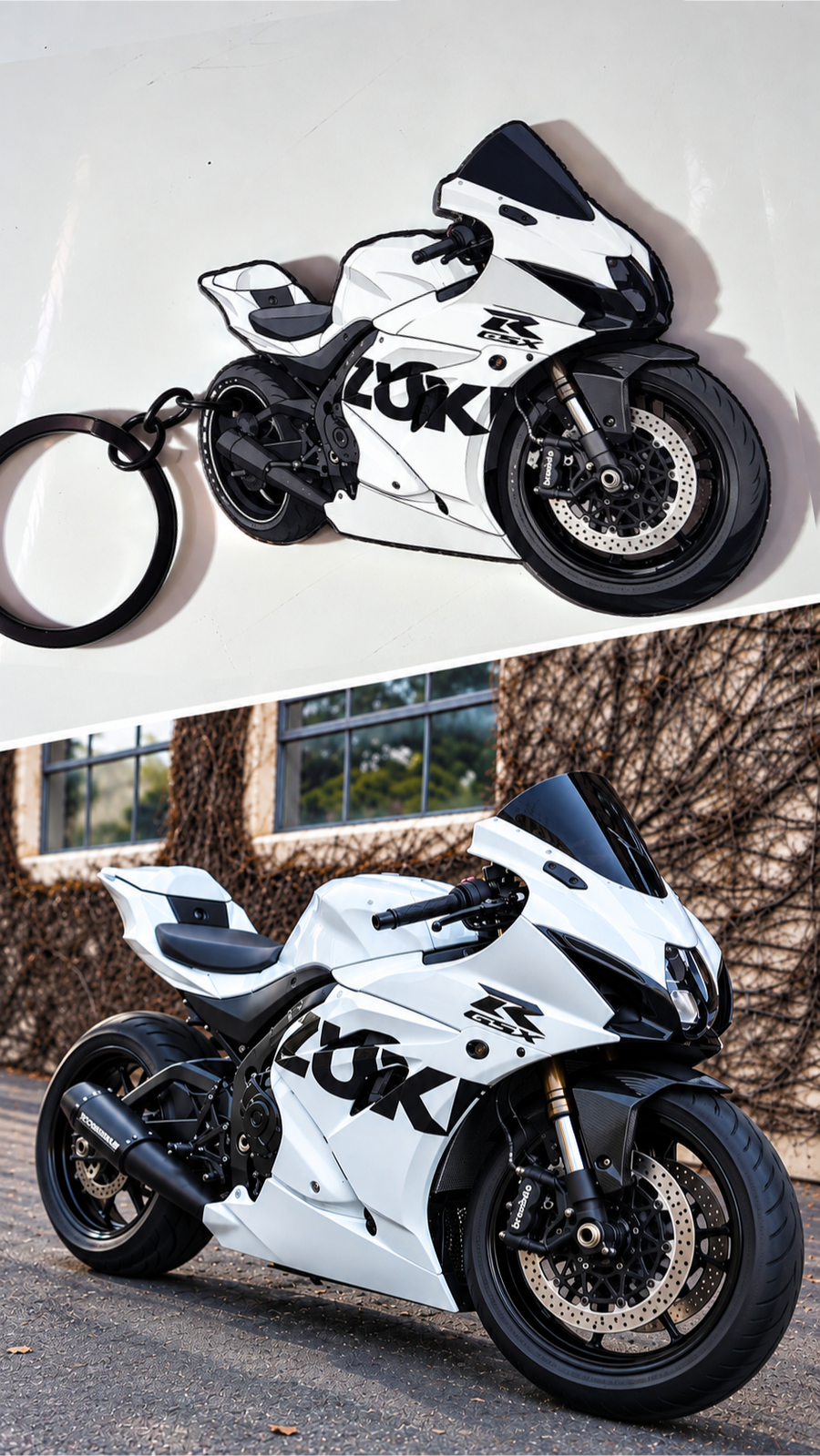 Your Custom Motorcycle Keychain