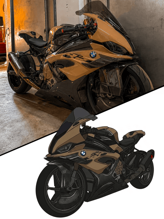Your Custom Motorcycle Keychain - RevLab